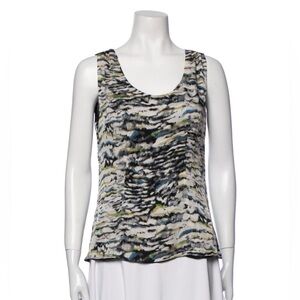Balenciaga Multicolor Abstract Tank Top